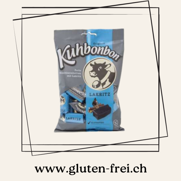 Kuhbonbon Lakritze glutenfrei